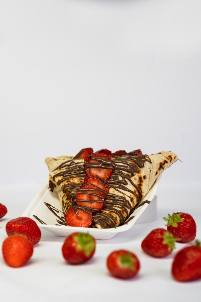 Sweet Strawberry Crepe